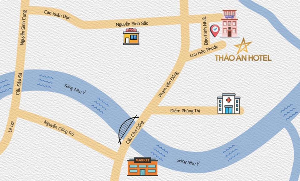 Thao An Hotel הואה מראה חיצוני תמונה